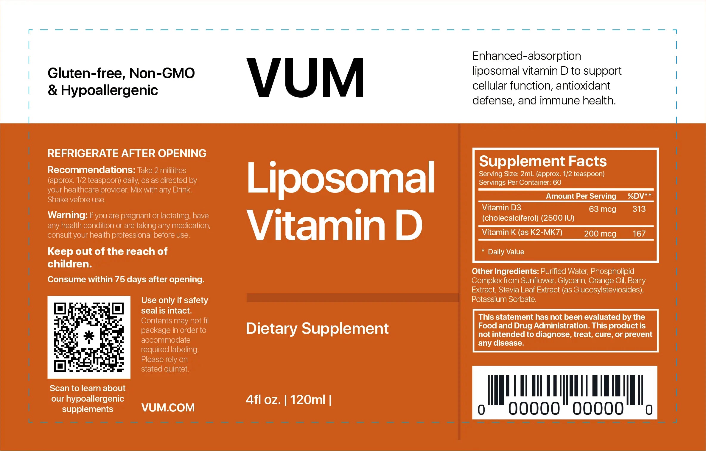 Liposomal Vitamin D