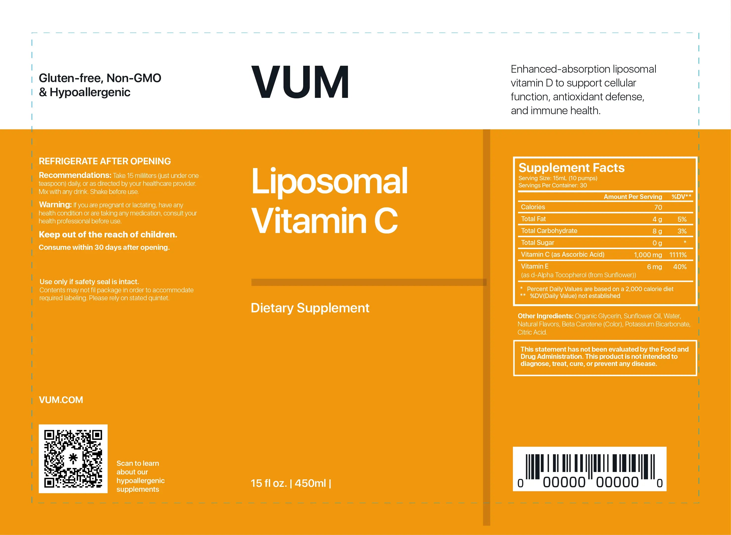 Liposomal Vitamin C